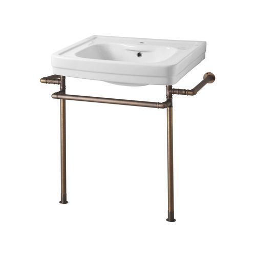 Lavabo autoportante - NEOCLASSICA 940.5770.1.WH &amp; 940.Y5770.xx - Aqua Prestige - in porcellana / lucido / singolo