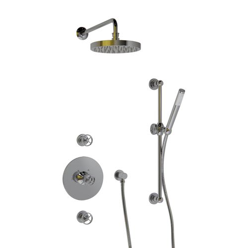 Miscelatore doppio comando per doccia - ARENA 950.917200.XX.XX - Aqua Prestige - da parete / da incasso / termostatico