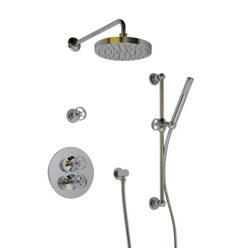 Miscelatore doppio comando per doccia - ARENA 950.918200.XX.XX - Aqua Prestige - da parete / da incasso / termostatico