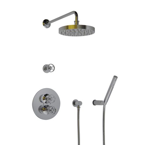 Miscelatore doppio comando per doccia - ARENA 950.919200.XX.XX - Aqua Prestige - da parete / da incasso / termostatico