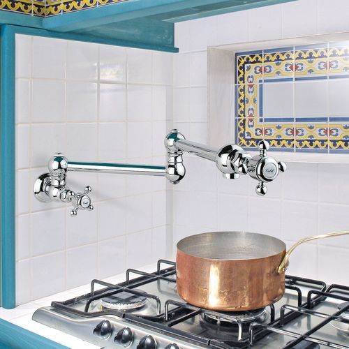 Rubinetto per lavello - 950.1451 - Aqua Prestige - da parete / in ottone / da cucina