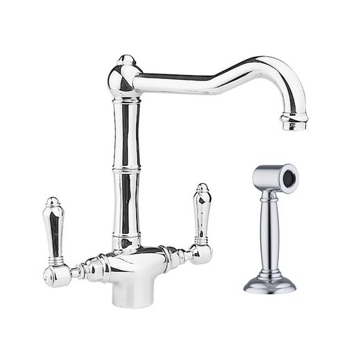Rubinetto per lavello - 950.1406WS.XX.XX - Aqua Prestige - da appoggio / in ottone / da cucina