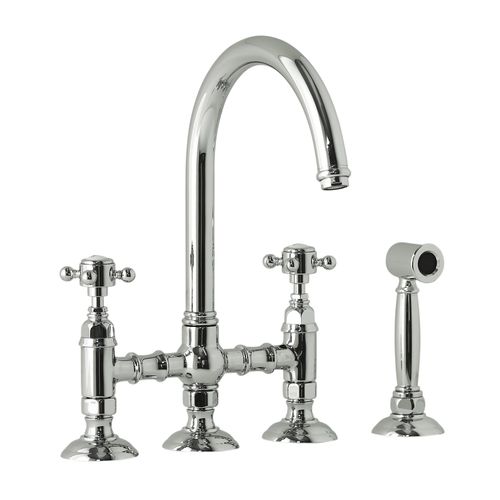 Rubinetto per lavello - 950.1460WS.XX.X - Aqua Prestige - da appoggio / in ottone / da cucina