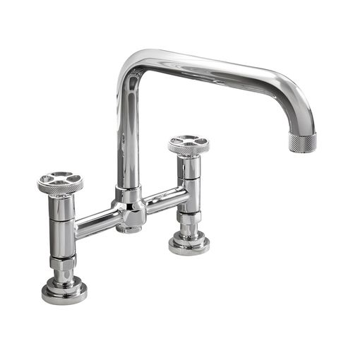 Miscelatore doppio comando da appoggio - ARENA 950.3358.XX.XX - Aqua Prestige - in ottone / da cucina / 2 fori