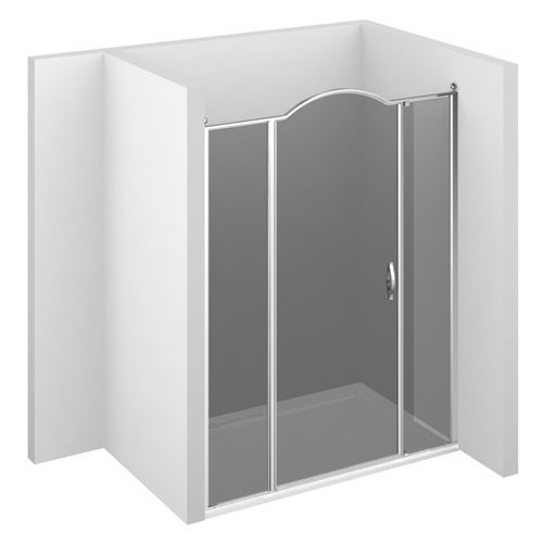 Parete doccia pivotante - 575.GLM - Aqua Prestige - fissa / rettangolare / a nicchia