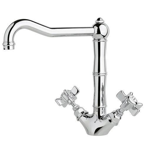 Miscelatore doppio comando da appoggio - 950.1469 - Aqua Prestige - in ottone / da cucina / 1 foro
