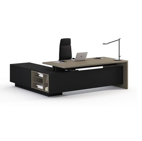 Scrivania direzionale - ELITE - Las Mobili - da terra / contemporanea / impiallacciata in legno
