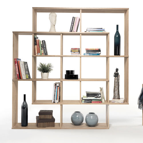 Scaffale contemporaneo - X2 - Wewood - Portuguese Joinery - in rovere / in legno massiccio / in noce