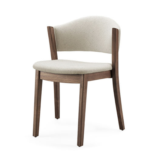 Sedia da pranzo contemporanea - CARAVELA - Wewood - Portuguese Joinery - da interno / in tessuto / in pelle