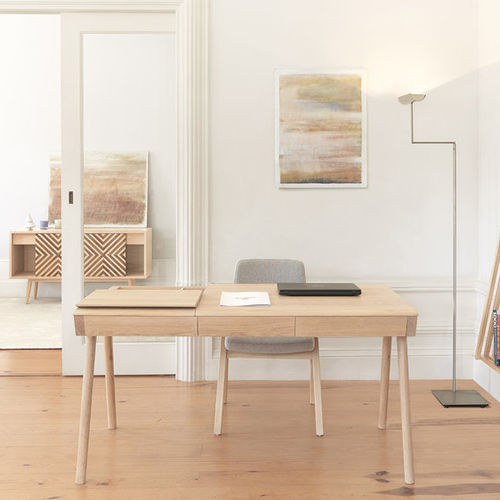 Scrivania contemporanea - METIS - Wewood - Portuguese Joinery - in rovere / in noce / in legno massiccio