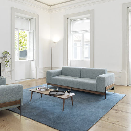 Divano contemporaneo - BOWIE - Wewood - Portuguese Joinery - da sala / in tessuto / beige