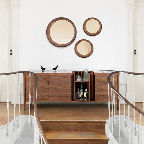 Mobile bar contemporaneo - CAROUSEL - Wewood - Portuguese Joinery - in noce / in rovere / in marmo