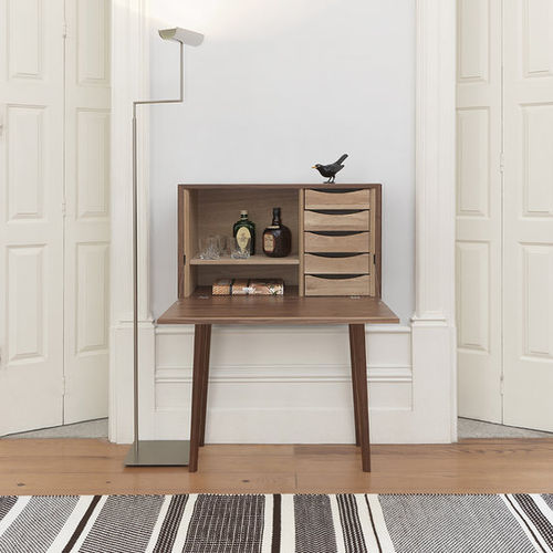 Mobile frigobar contemporaneo - MISTER - Wewood - Portuguese Joinery - in rovere / in noce