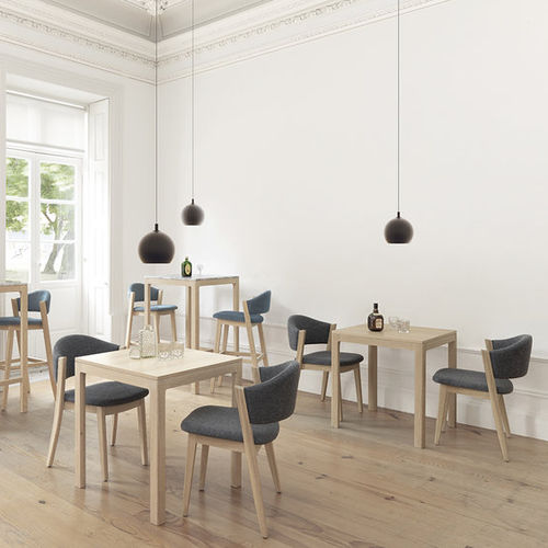 Tavolo da pranzo contemporaneo - NUDA - Wewood - Portuguese Joinery - in rovere / in noce / in legno massiccio
