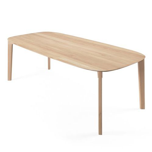 Tavolo da pranzo contemporaneo - SOMA - Wewood - Portuguese Joinery - in rovere / in noce / rettangolare