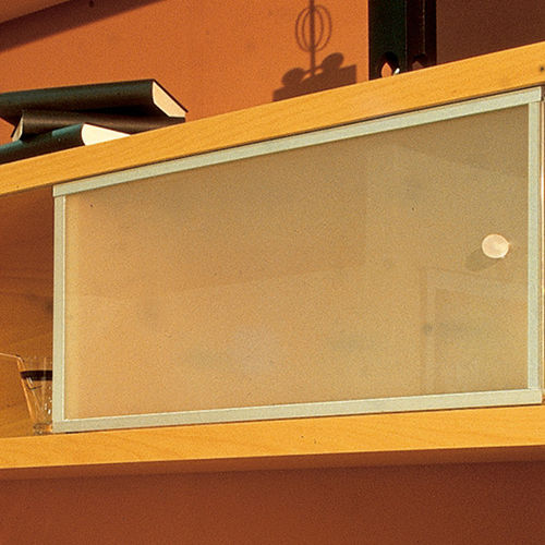 Credenza contemporanea - AEQUOR : SL - SAHECO - in legno / in vetro
