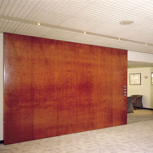 Parete scorrevole - CLASSIC : SF-A300 - SAHECO - in legno / professionale