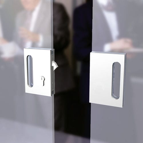 Serratura meccanica - SAHECO - per porta scorrevole / a 1 punto