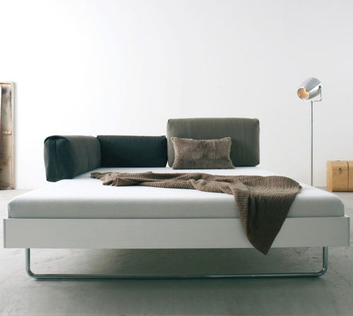 Letto matrimoniale - NOVA - more - contemporaneo / con testiera / personalizzabile