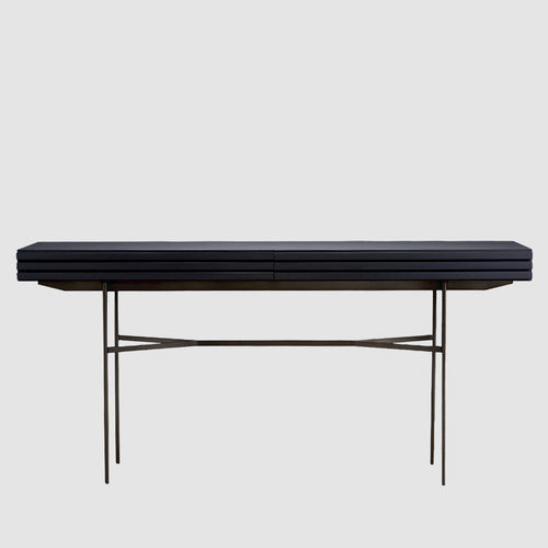 Consolle contemporanea - HARRI  - more - in rovere / in noce / in legno massiccio