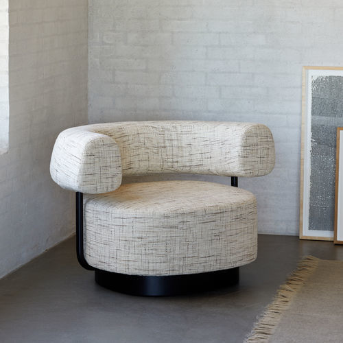 Poltrona contemporanea - OSO Swivel - more - in pelle / in espanso / in tessuto
