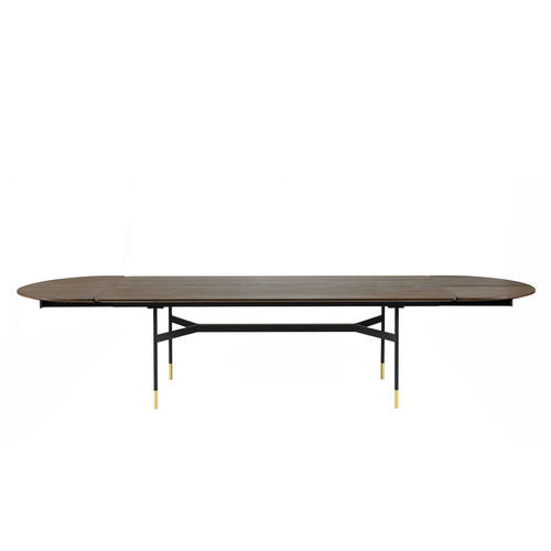 Tavolo contemporaneo - HARRI EXTENDABLE - more - in alluminio / in ottone / in acciaio
