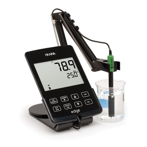 Analizzatore dell'acqua multiparametrico - HI2040 - Hanna Instruments - pH / conducibilità / ossigeno dissolto