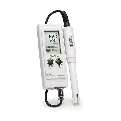 Analizzatore dell'acqua multiparametrico - HI9814 - Hanna Instruments - pH / conducibilità