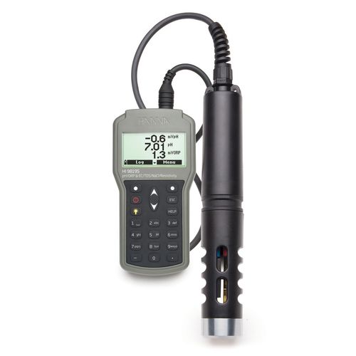 Analizzatore dell'acqua multiparametrico - HI98195 - Hanna Instruments - pH / conducibilità / ORP