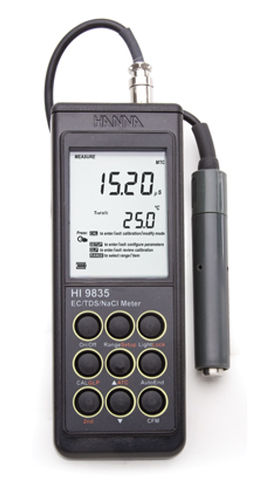 Analizzatore dell'acqua multiparametrico - HI9835 - Hanna Instruments - conducibilità