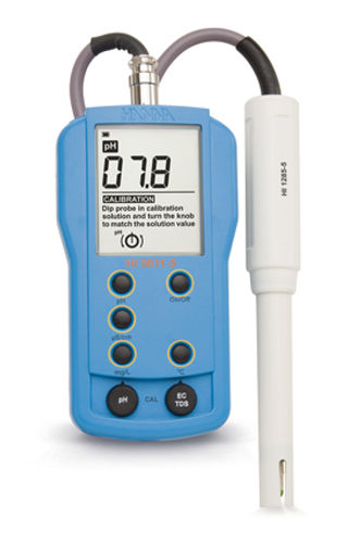 Analizzatore dell'acqua multiparametrico - HI9811-5 - Hanna Instruments - pH / conducibilità