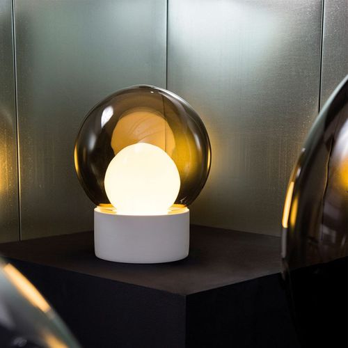 Lampada da tavolo - BOULE SERIES - Pulpo - in vetro / in opalina / contemporanea