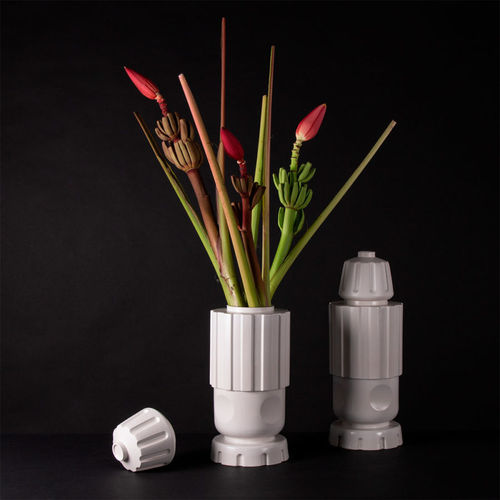 Vaso contemporaneo - FG SERIES - Pulpo - in ceramica