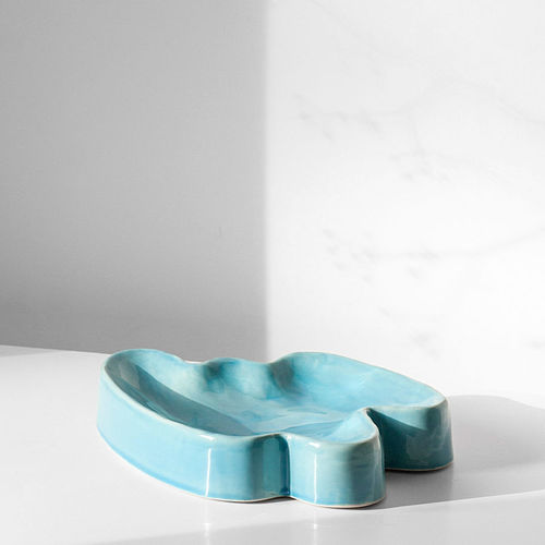 Portacenere in ceramica - LAKE SERIES - Pulpo - urbano / per uso residenziale