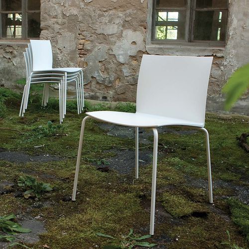 Sedia contemporanea - METROPOLIS - L'abbate - da esterno / da interno / in tecnopolimero
