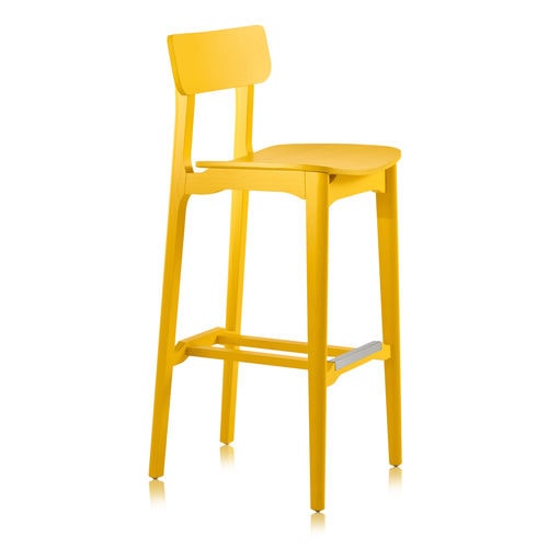 Sedia alta contemporanea - CACAO L SG - CHAIRS & MORE - da interno / in legno / per uso contract