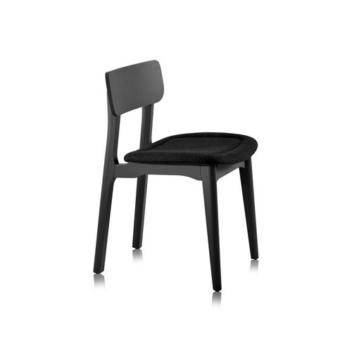 Sedia contemporanea - CACAO S - CHAIRS & MORE - in tessuto / con supporto in legno / imbottita