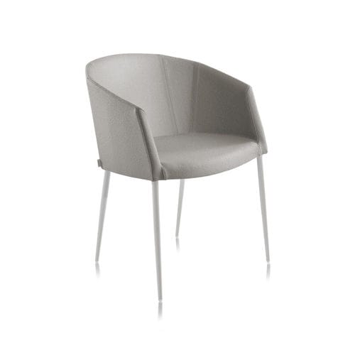 Sedia contemporanea - SO CHIC P - CHAIRS & MORE - da interno / in tessuto / con supporto in acciaio