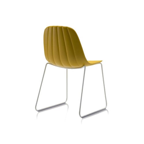 Sedia contemporanea - BABAH SL - CHAIRS & MORE - da interno / in poliuretano / con supporto in metallo