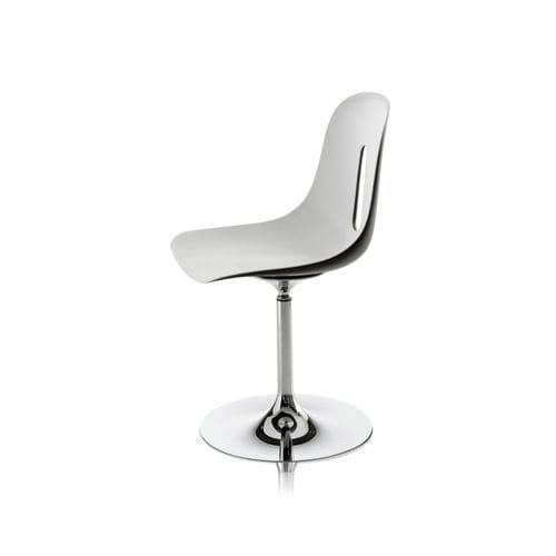 Sedia contemporanea - GOTHAM T - CHAIRS & MORE - da interno / in poliuretano / con supporto in metallo