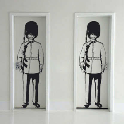 Adesivo da parete ornamentale - ROYAL GUARD - Paristic - per porta