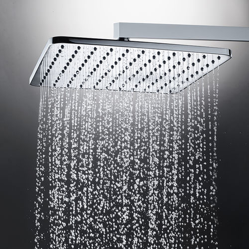 Soffione doccia da parete - I00598 - BOSSINI - da soffitto / quadrato / a pioggia