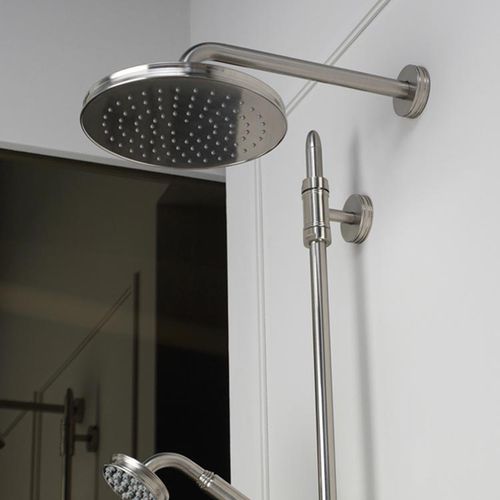 Soffione doccia da parete - H27740G - BOSSINI - rotondo / a pioggia