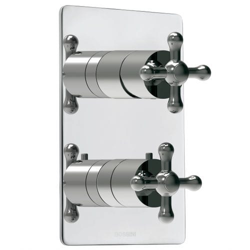 Miscelatore da doccia - Z00068 + Z00125  - BOSSINI - da parete / termostatico / in metallo