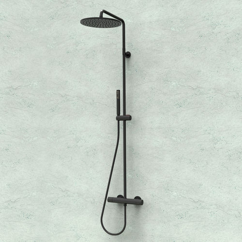 Set doccia da parete - L10092_073-045 - BOSSINI - contemporaneo / con doccia a mano / termostatico