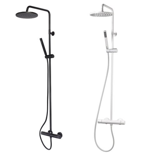 Set doccia da parete - L10095_073-045 - BOSSINI - contemporaneo / con doccia a mano / a pioggia