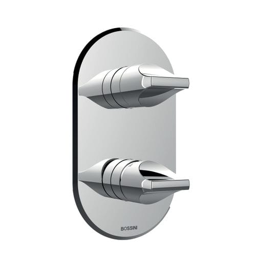 Miscelatore per lavabo - Z00501+Z00130 - BOSSINI - da parete / in metallo cromato / da bagno