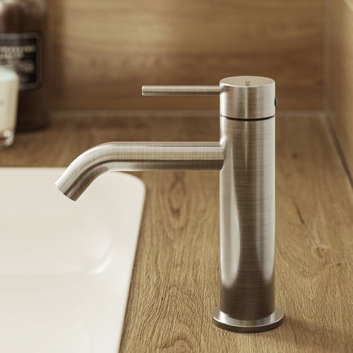 Miscelatore per lavabo - INZ201  - BOSSINI - da appoggio / in acciaio inossidabile 316L / da bagno
