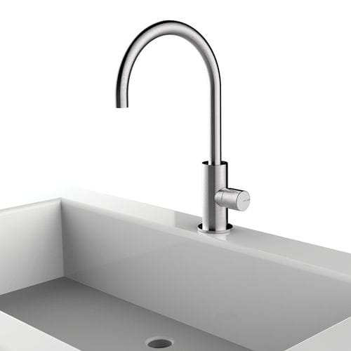 Miscelatore per lavabo - INZ207  - BOSSINI - da appoggio / in acciaio inossidabile 316L / da bagno