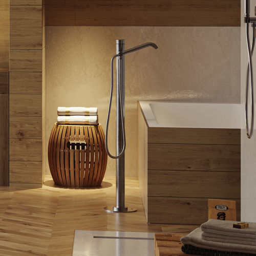 Miscelatore per vasca - INL001  - BOSSINI - a pavimento / in acciaio inossidabile 316L / da bagno
